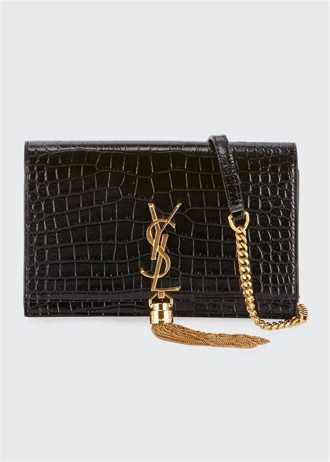 ysl croco wallet|SAINT LAURENT Wallets and Cardholders for Women .